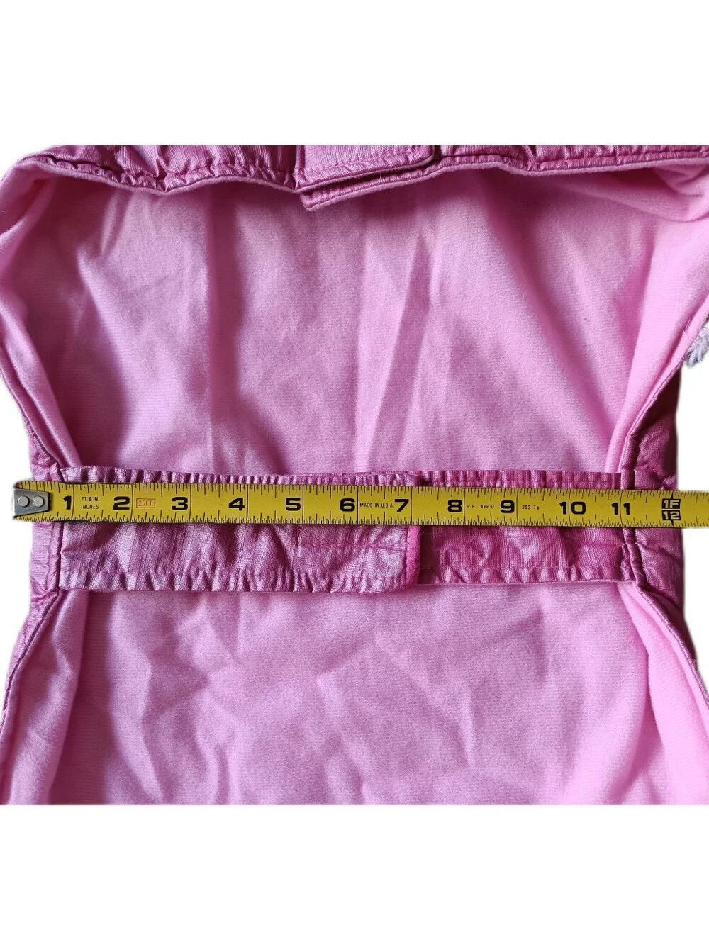 🩷 Top Paw Pink Quilted Dog Jacket Coat Large L Pets Cute Faux Fur Cute Girly